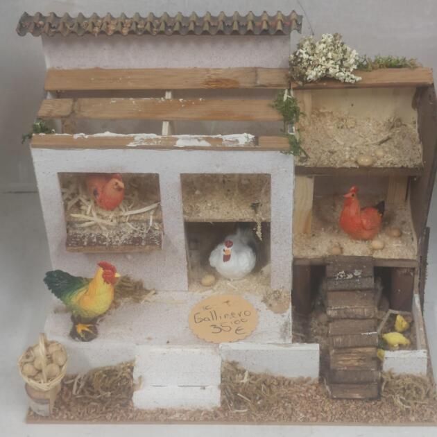 gallinero belen
